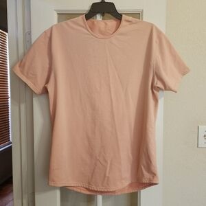 BYLT Basics Drop-Cut S/S LUX Tee Pink Blush Short Sleeve Men’s XL